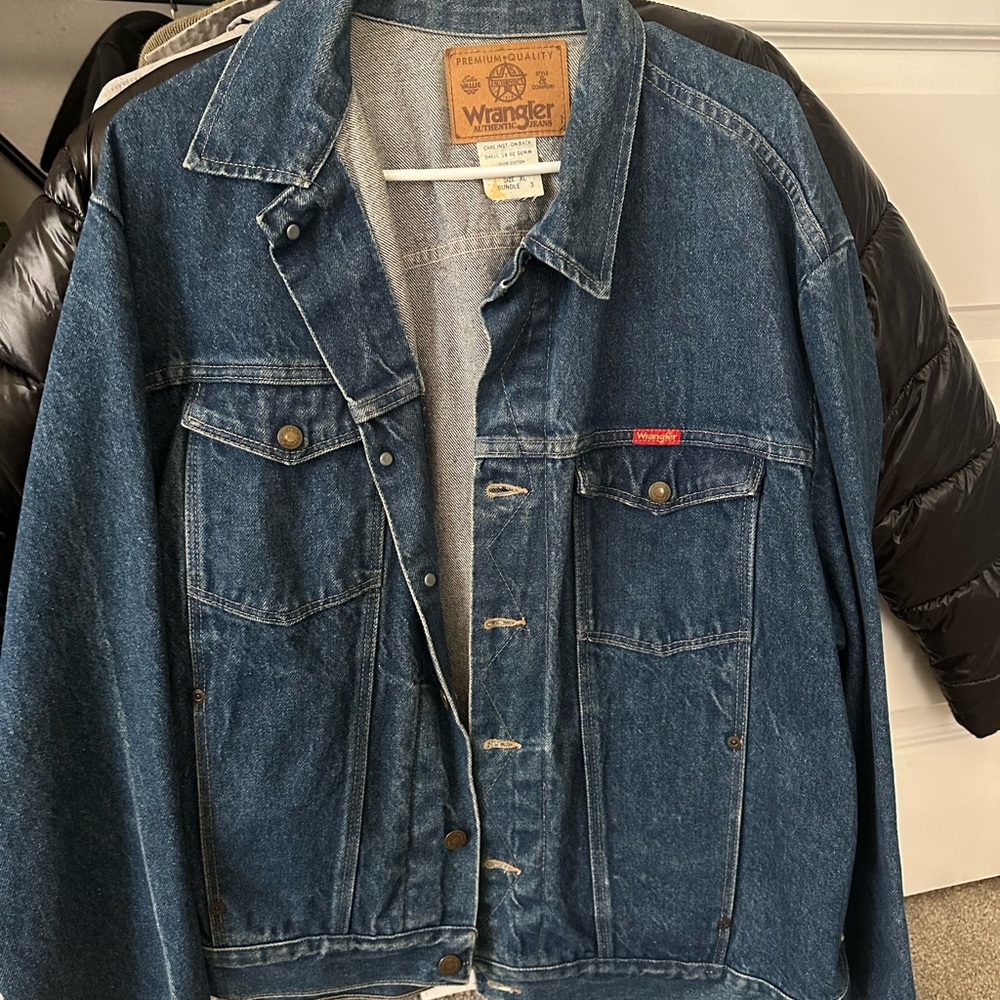 Wrangler Men's Blue Denim Jacket